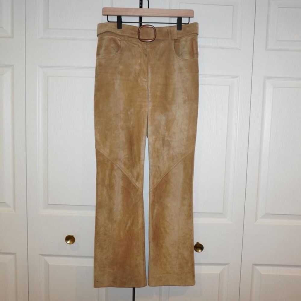 Dkny Women's Tan and Brown Trousers